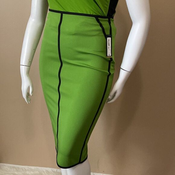 NWT Worthington Marypole Green/ Balck Matching Skirt & Top - Size Small - Picture 14 of 14